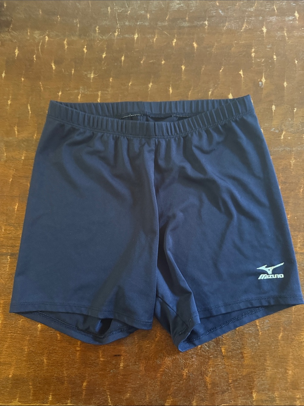 Mizuno Navy Athletic Shorts (Volleyball/Biker)